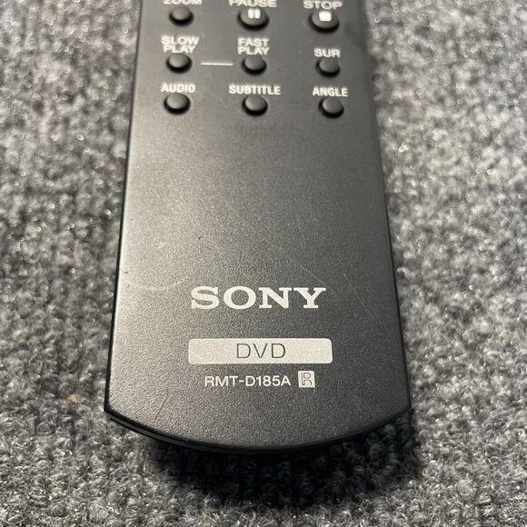 Sony DVD Remote Control RMT-D185A OEM Replacement For Player Tested Genuine - Picture 6 of 7